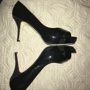 White House Black Market • Peep Toe Pumps